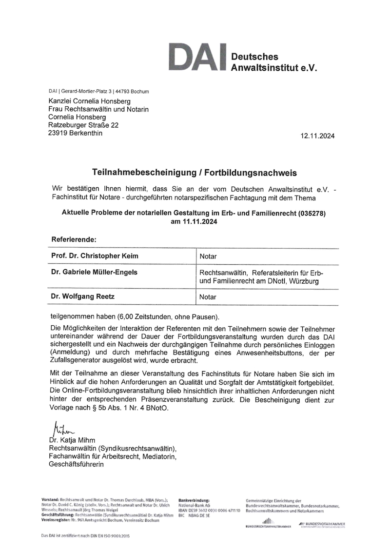 Erb-Familienrecht